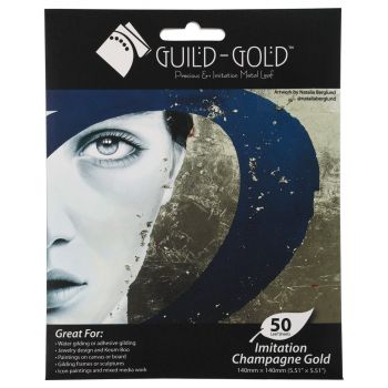 Guild-Gold Champagne Gold Imitation 50 Leaves