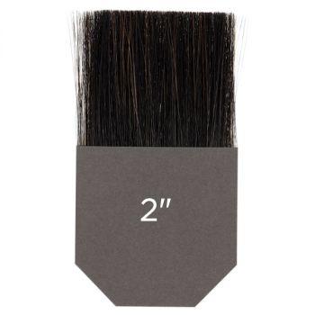 Gilders Tip Synthetic Squirrel Brush Double Thick 2 Inch
