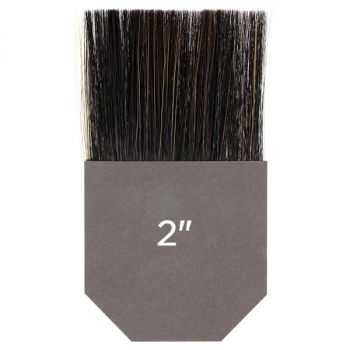 Gilders Tip Synthetic Squirrel Brush Single Thick 2 Inch