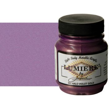 Jacquard Lumiere Fabric Color - Halo Violet Gold, 2.25oz Jar