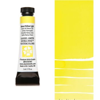 Daniel Smith Extra Fine Watercolors - Hansa Yellow Light, 5 ml Tube
