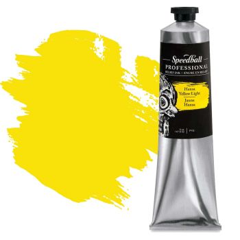 Speedball Pro Relief Ink 5 oz Hansa Yellow Light 