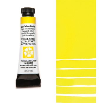 Daniel Smith Extra Fine Watercolors - Hansa Yellow Medium, 5 ml Tube