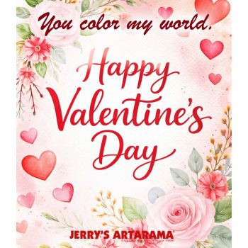 Valentine&#39;s Day Artist eGift Card - You Color My World