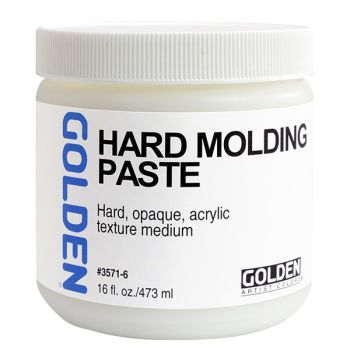 GOLDEN Acrylic Hard Molding Paste 16 oz