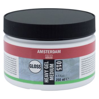 Amsterdam Expert Acrylic Heavy Gel Gloss Medium 250ml