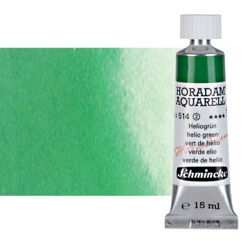 Schmincke Horadam Watercolor Helio Green, 15ml