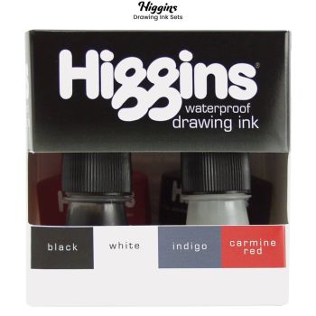 Higgins Drawing Ink Set of 4