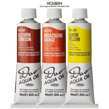 Holbein Duo Aqua Water Soluble Oils