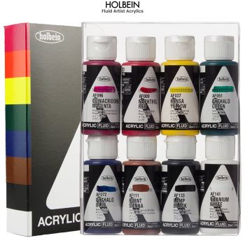 Holbein Fluid Artist Acrylics