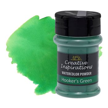 Creative Inspirations Watercolor Powder - Hookers Green, 38 grams