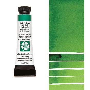 Daniel Smith Extra Fine Watercolors - Hooker's Green, 5 ml Tube