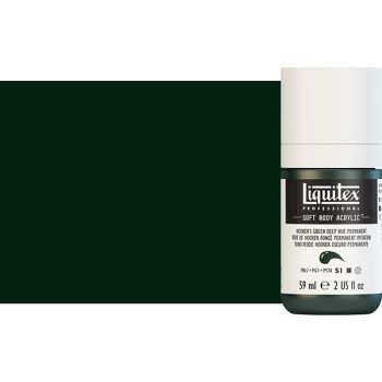 Liquitex Professional Soft Body Acrylic 2oz Hookers Green Deep Hue Permanent