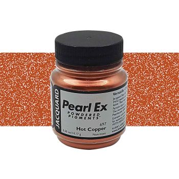 Jacquard Pearl-Ex Powder Pigment 1/2 oz Jar Hot Copper