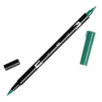 Tombow Dual Brush Pen Hunter Green