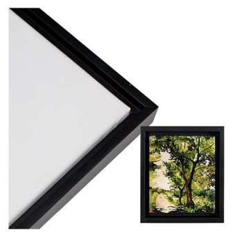 Illusions Floater Frame 24x24" Black for 3/4" Canvas