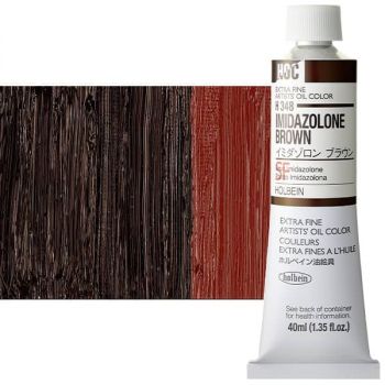 Holbein Artist Oil 40ml Tube Imidazolone Brown