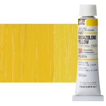 Holbein Artist Oil 20ml Tube Imidazolone Yellow