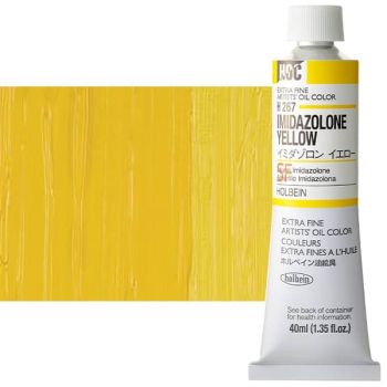 Holbein Artist Oil 40ml Tube Imidazolone Yellow