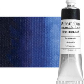 Williamsburg Handmade Oil Paint - Indanthrone Blue, 150ml Tube