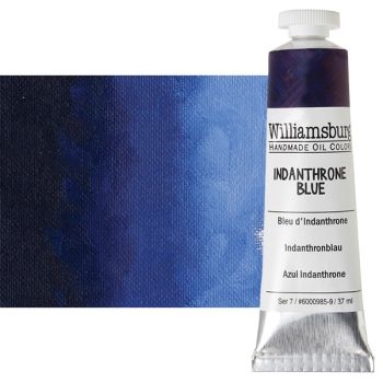 Williamsburg Handmade Oil Paint - Indanthrone Blue, 37ml Tube