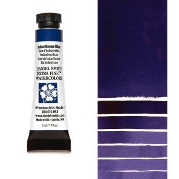 Daniel Smith Extra Fine Watercolors - Indanthrone Blue, 5 ml Tube