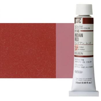 Holbein Extra-Fine Artists' Oil Color 20 ml Tube - Indian Red