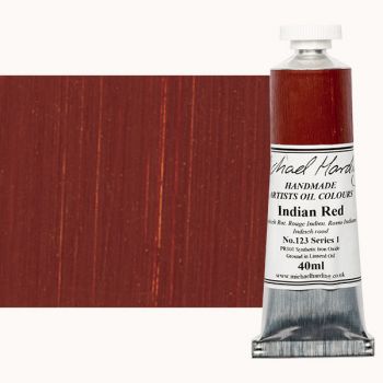 Michael Harding Handmade Artists Oil Color 40ml - Indian Red