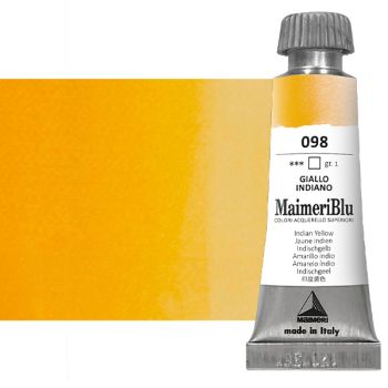 Maimeri-Blu Superior Watercolor - Indian Yellow, 12ml