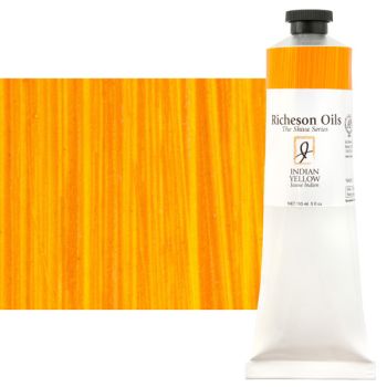 Shiva Signature Permanent Artist Oil Color 150 ml Tube - Indian Yellow