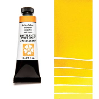 Daniel Smith Extra Fine Watercolors - Indian Yellow, 15 ml Tube
