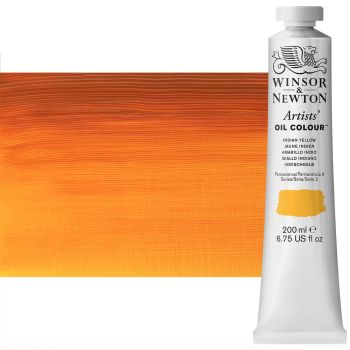 Winsor & Newton Artists' Oil Color 200 ml Tube - Indian Yellow
