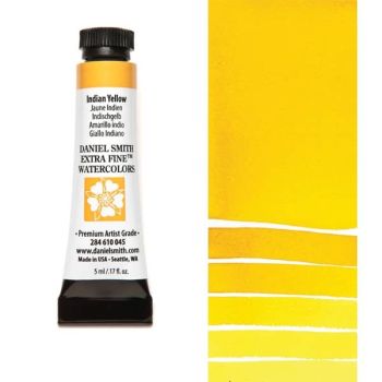 Daniel Smith Extra Fine Watercolors - Indian Yellow, 5 ml Tube