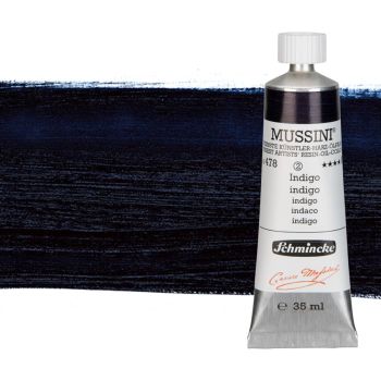 Schmincke Mussini Oil Color 35ml Tube - Indigo