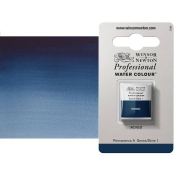 Winsor & Newton Professional Watercolor Half Pan - Indigo