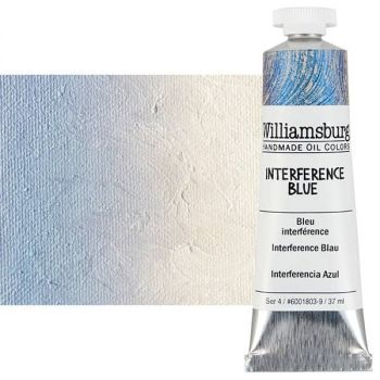 Williamsburg Handmade Oil Paint - Interference Blue, 37ml Tube