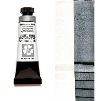 Daniel Smith Extra Fine Watercolors - Interference Silver, 15 ml Tube