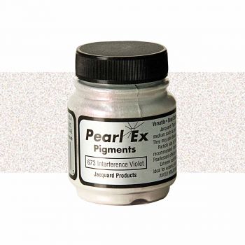 Jacquard Pearl-Ex Powder Pigment 1/2 oz Jar Interference Violet