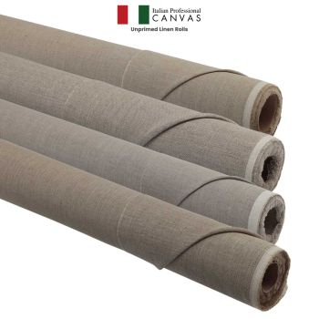 Italian Professional Canvas - Unprimed Linen Rolls