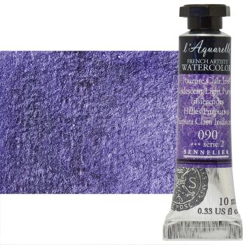 Sennelier l'Aquarelle Artists Watercolor - Iridescent Light Purple, 10ml Tube