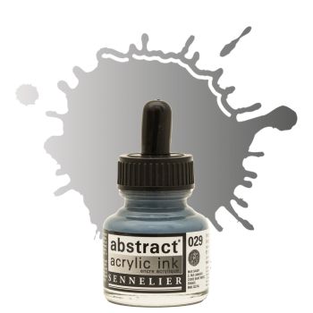 Sennelier Abstract Acrylic Ink 30ml Iridescent Silver