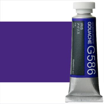 Holbein Artists' Gouache 15 ml Tube - Iris