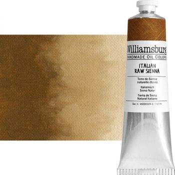 Williamsburg Handmade Oil Paint 150 ml - Native Italian Raw Sienna