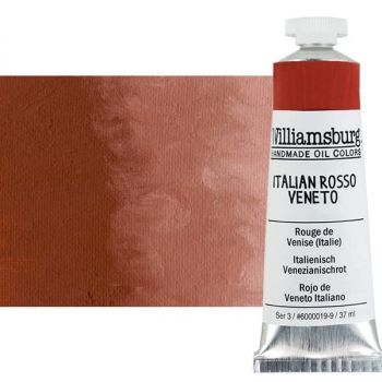 Williamsburg Handmade Oil Paint - Italian Rosso Veneto, 37ml Tube
