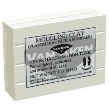 Plastalina Modeling Clay 1 lb. Bar