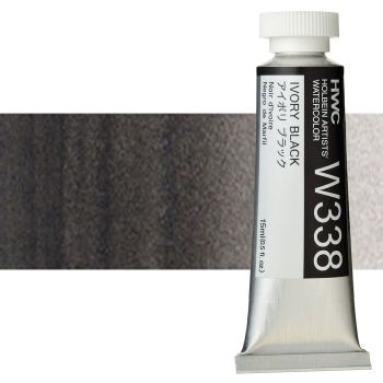 Holbein Artists' Watercolor - Ivory Black, 15ml