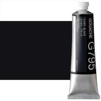 Holbein Artists Gouache 60ml Ivory Black