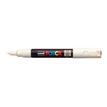 Posca Acrylic Paint Marker 0.7-1 mm X-Fine Tip Ivory