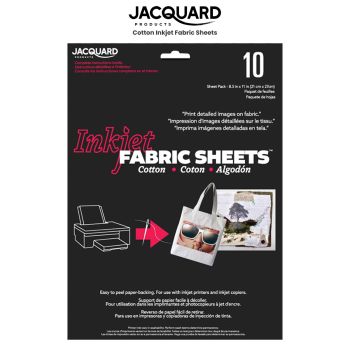 Jacquard Cotton Inkjet Fabric Sheets
