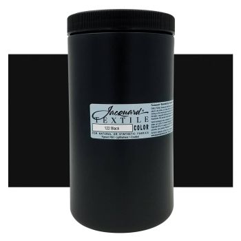 Jacquard Permanent Textile Color 32oz Jar - Black
